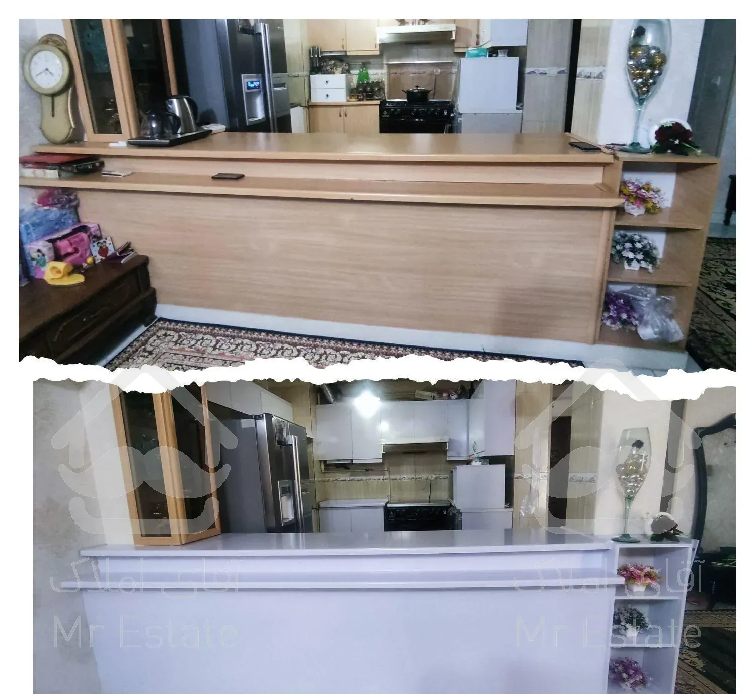 برچسب هایگلاس کابینت