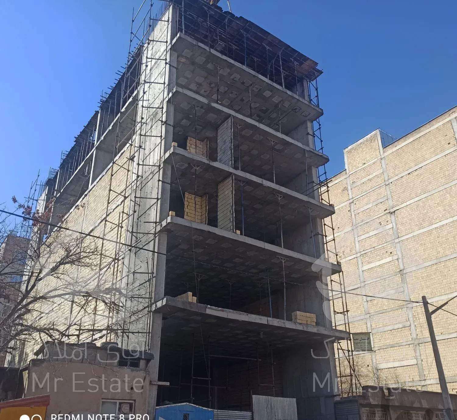 شناژ فندانسیون استخر اسکلت بتنی