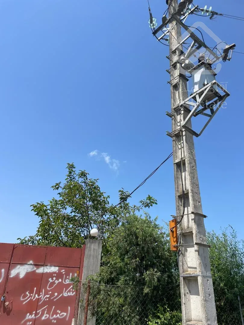 زمین مزروعی با قابلیت تبدیل به خانه باغ در آستارا