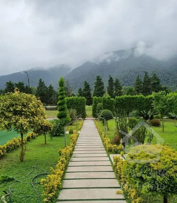 عمارت باغی فوق مدرن 1250mزمین 570mبنا فول فرنیش