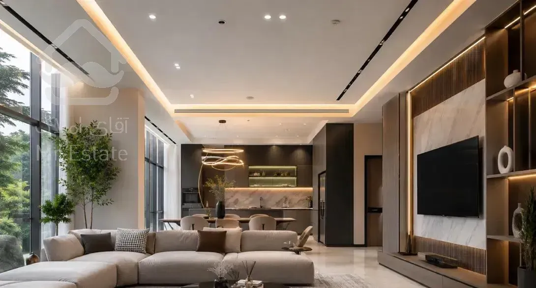 واحد ۳خواب صفر نوساز معماری مشاعات آبی