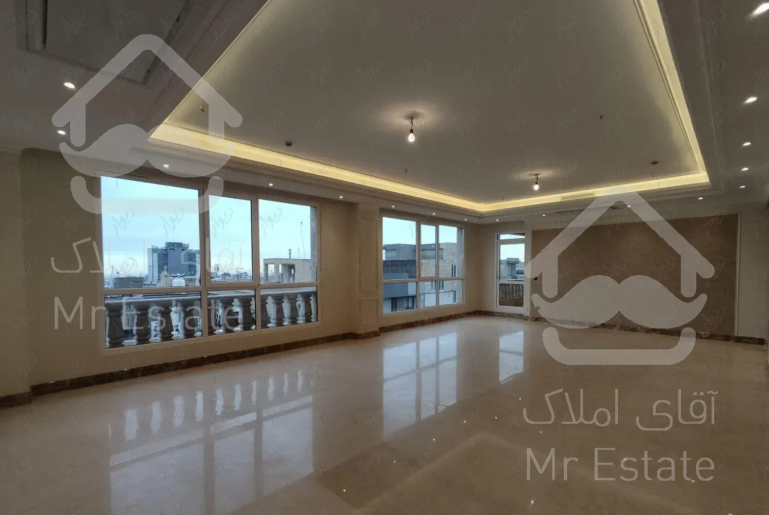 آپادانا // 180 متر // تک واحدی سالن دو تکه