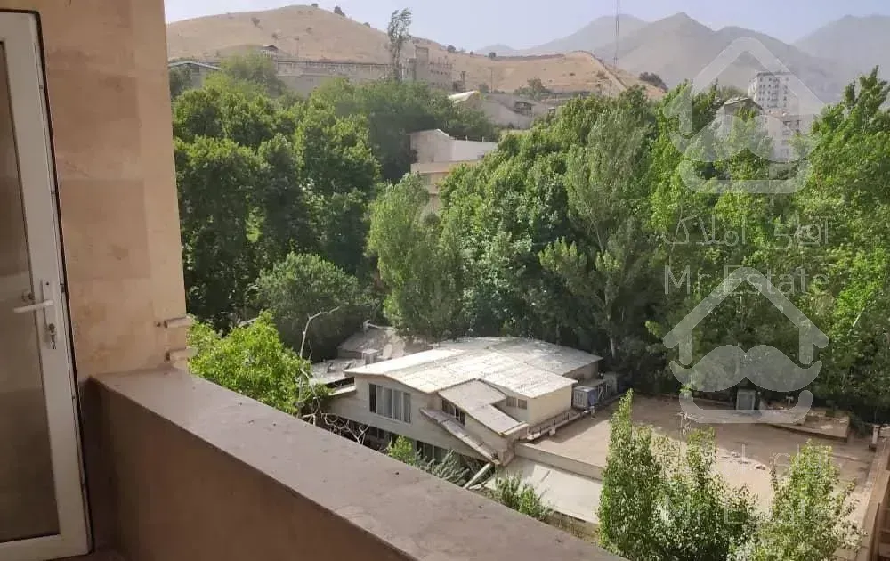 112 مطر اوین با 2 پارکینگ سندی  / چشم انداز مشجر