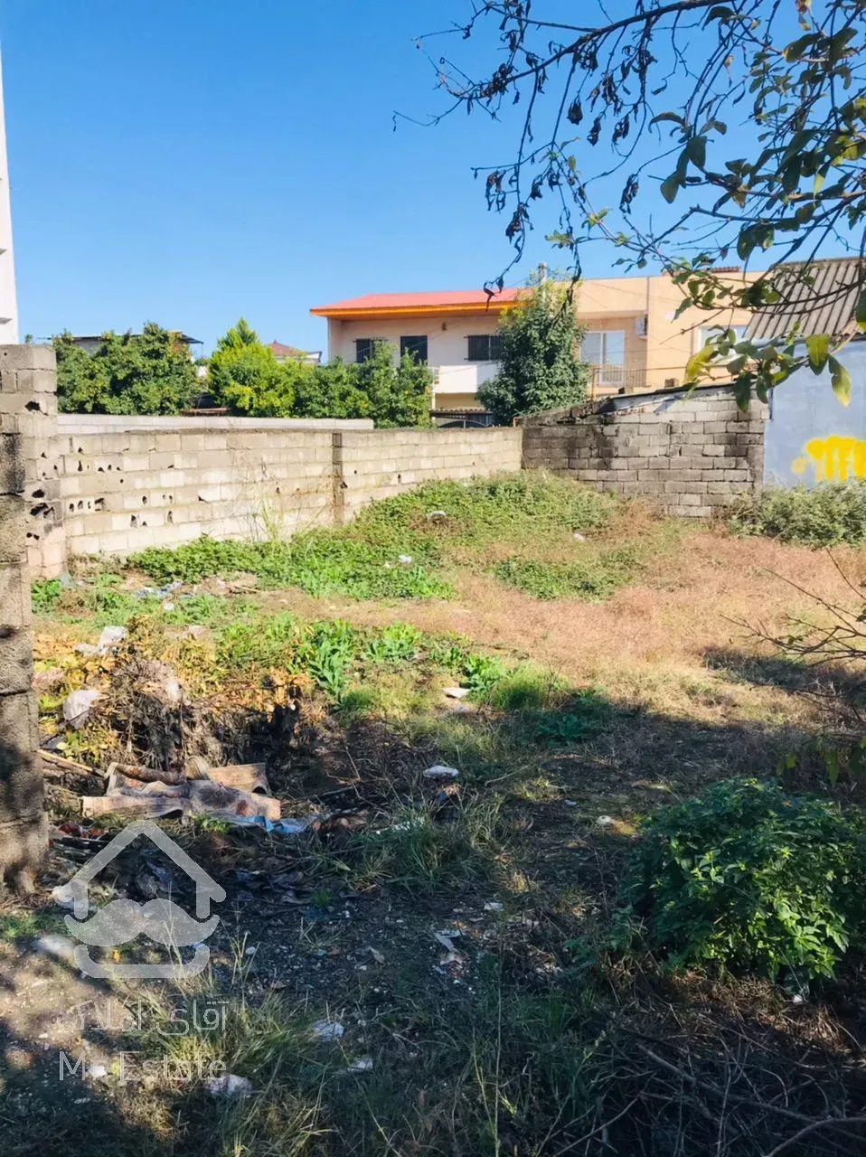 فروش 206مترمربع زمین مسکونی. اکازیون. سند تک برگ