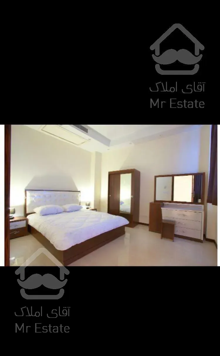 90متر دوخوابه مبله جردن