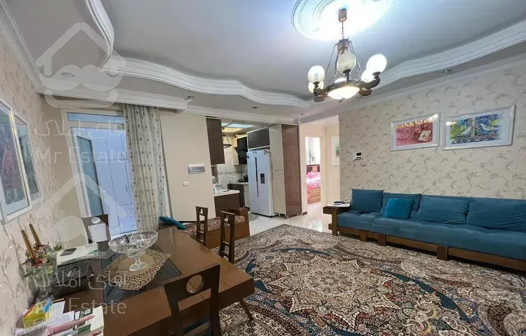 ۸۰متر/فول نوسازی شده/سالن پرده خور قدی