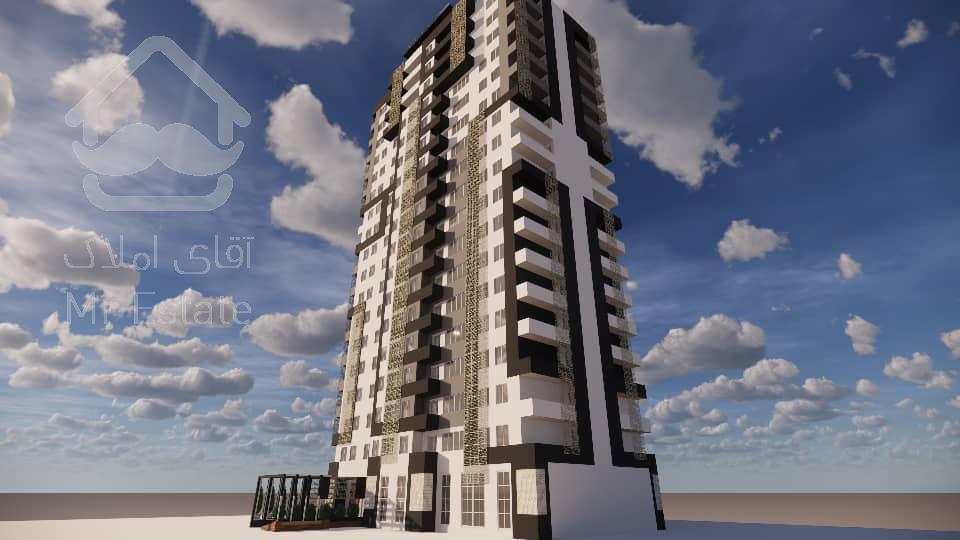 ۱۲۵متر سه خوابه فول مشاعات تحویل یکساله ویو دریاچه