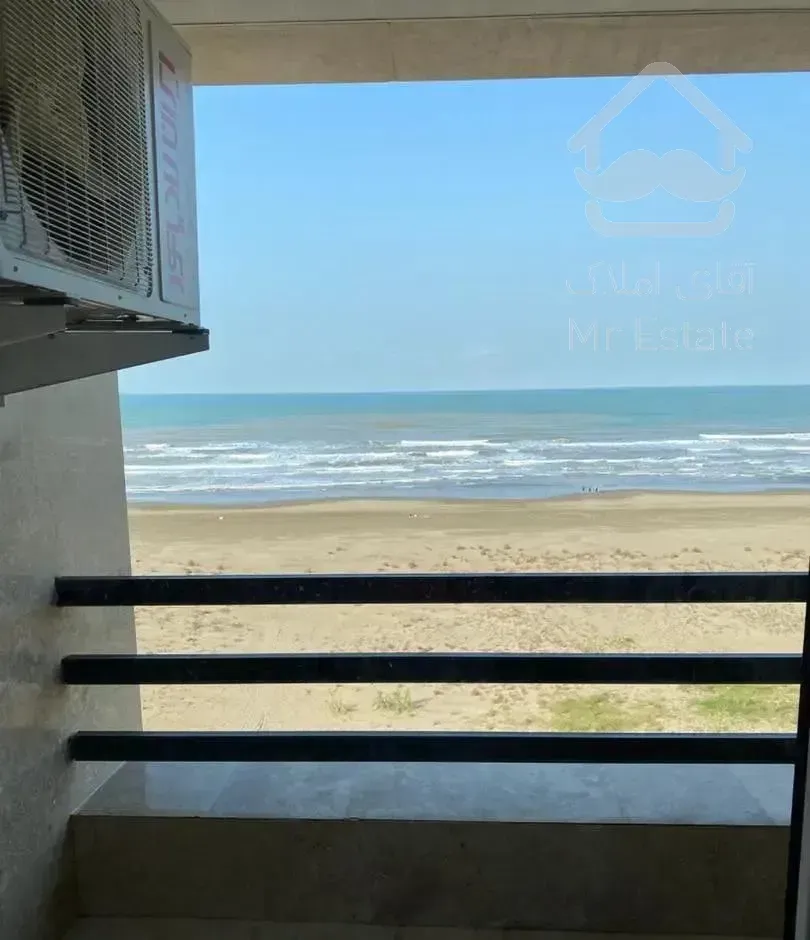 آپارتمان ساحلی پلاک یک دریا مبله ۷۳متری طبقه۷