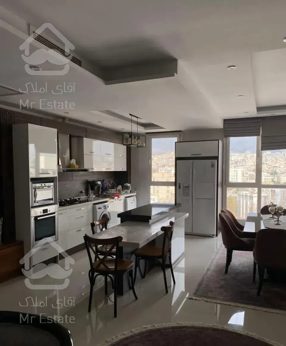 کاخ سازان 112 متر قلهک پنت هاوس مبله مشابه قصر