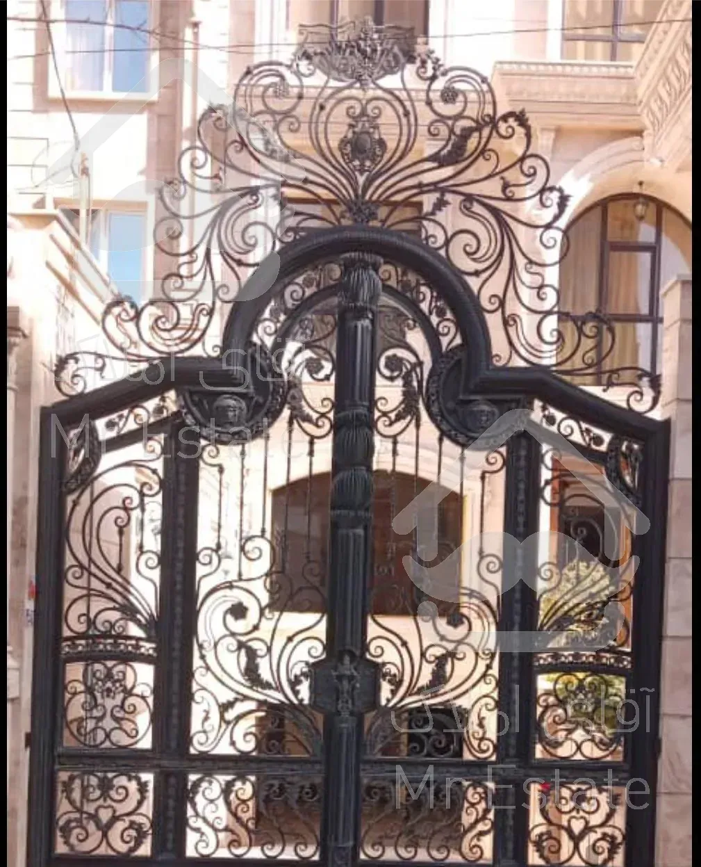 حفاظ شاخ گوزنی و سازه های آهنی