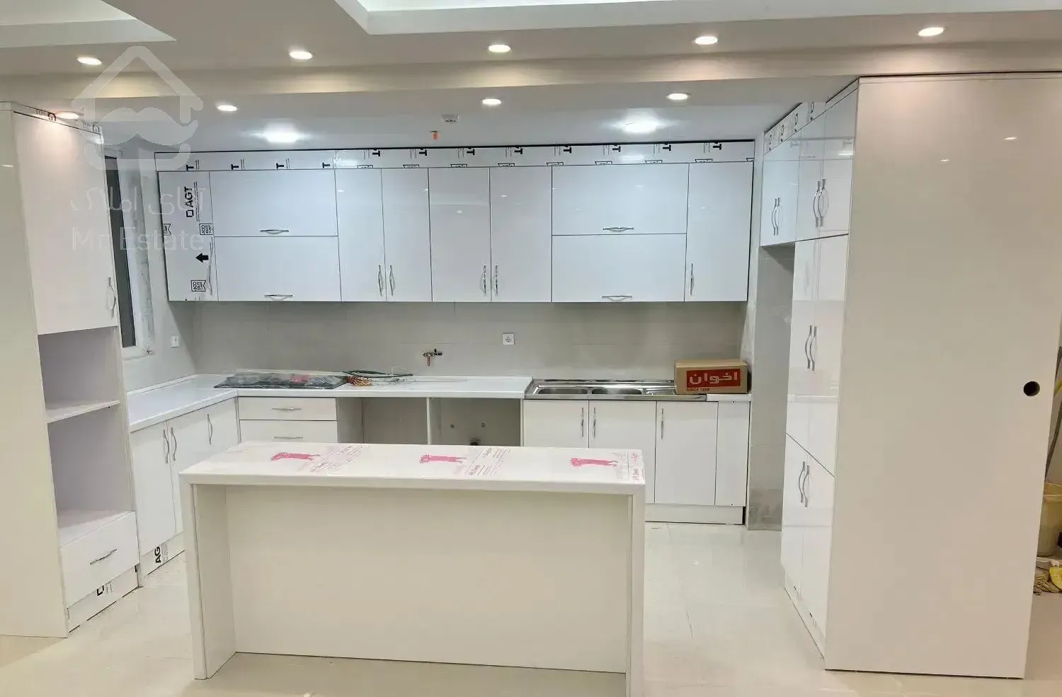 ۱۰۰ متر / مشاعات آبی کامل/  نوساز  کلید نخورده