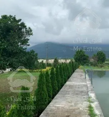 23000 متر زمین با ویلا در متل قو
