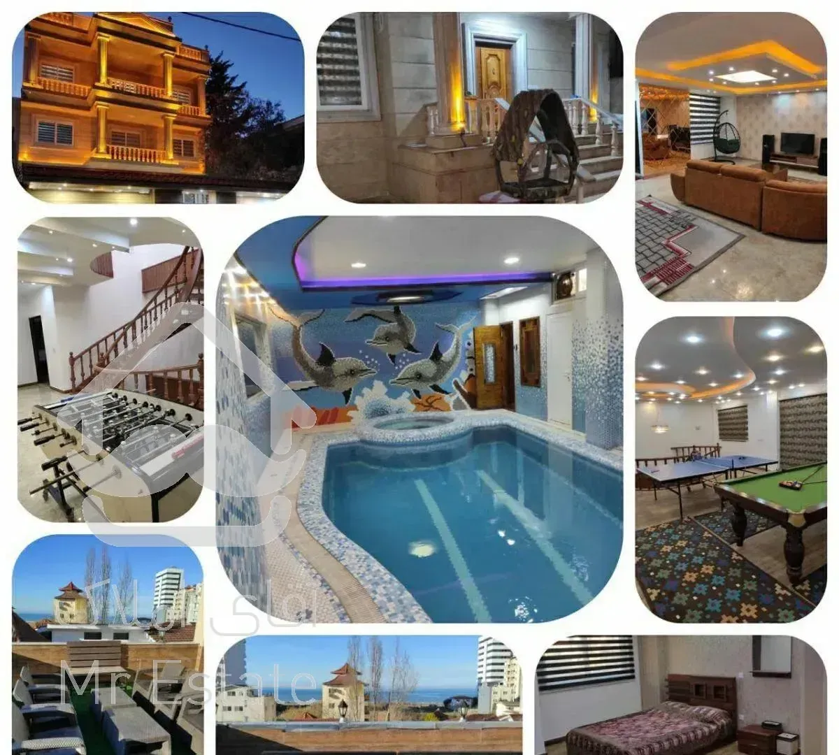 اجاره ویلا تریبلکس ویو کامل به دریا فول امکانات