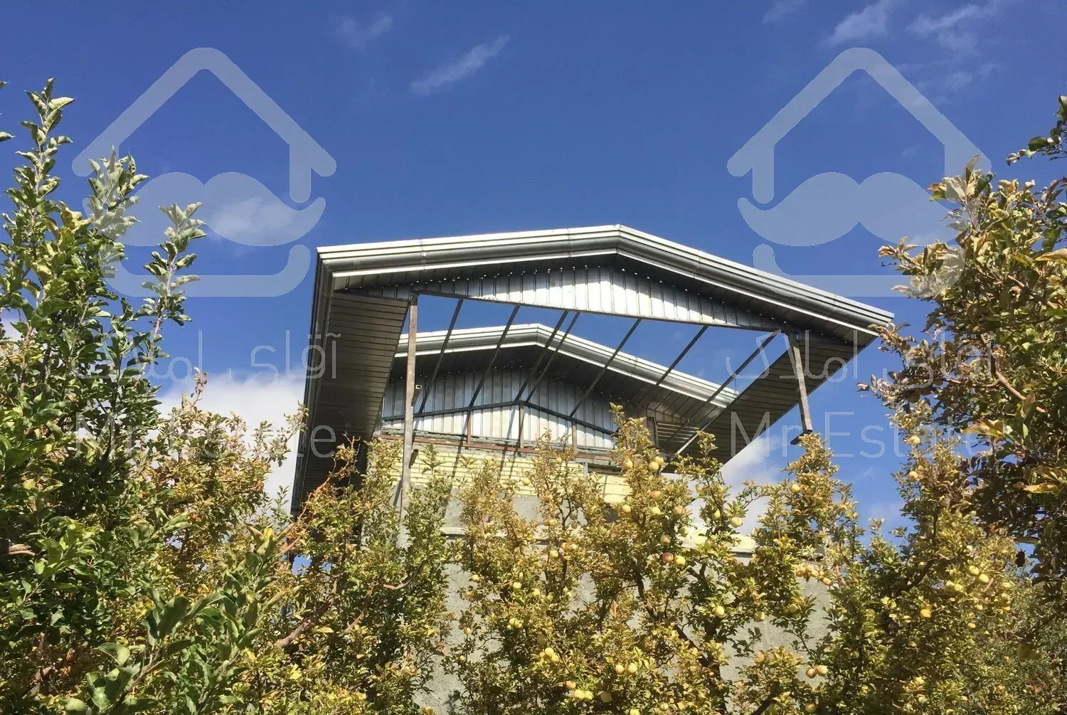 اجرای سقف شیروانی سوله پوشش آردواز سردری