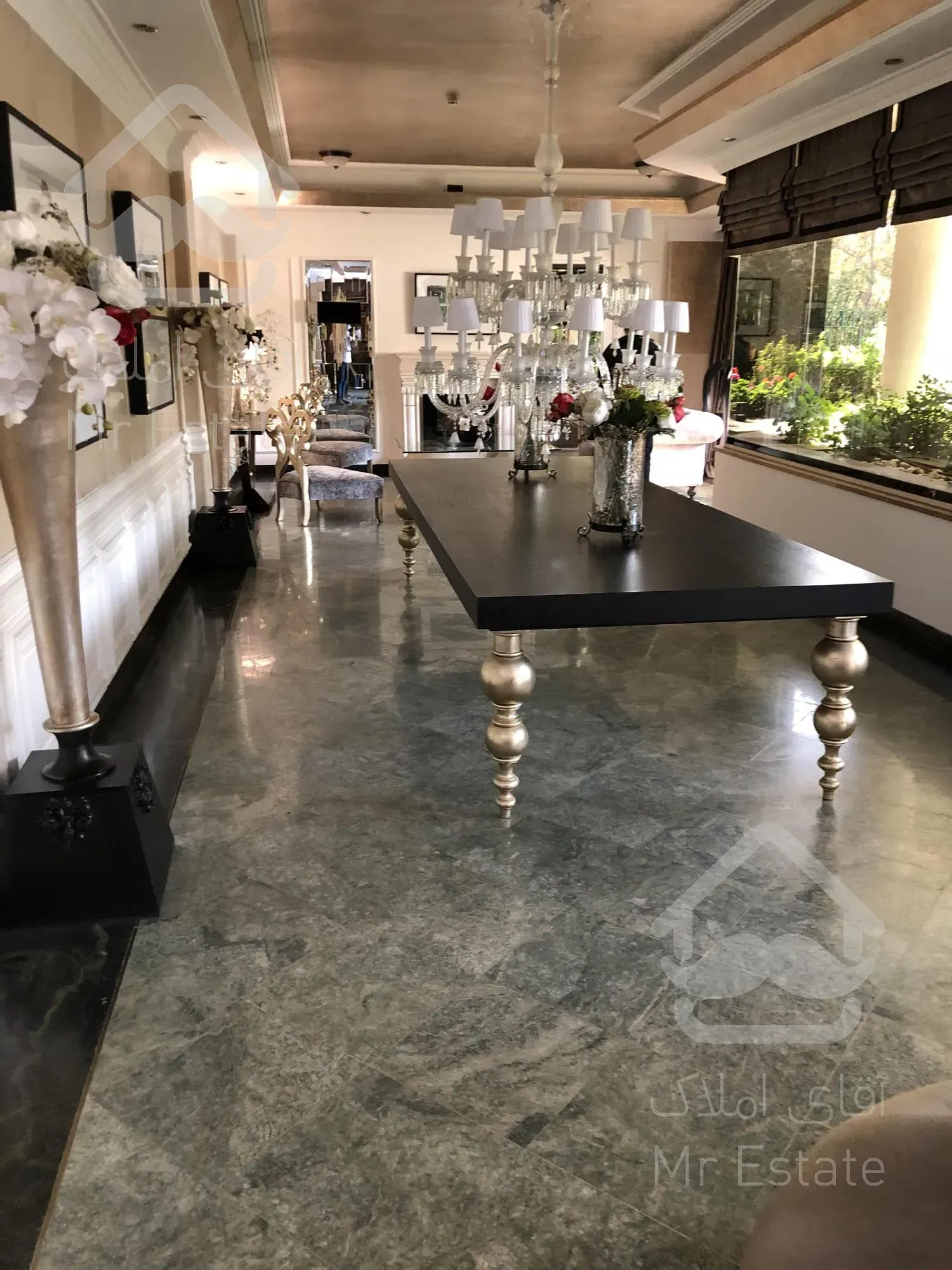 رهن و اجاره آپارتمان ۳۸۵ متری ۵ خوابه فرمانیه فول