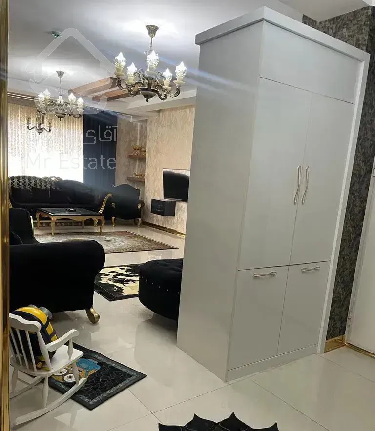 ۱۰۵ متر بدیعی طبقه ۴ دو واحدی کولر گازی کف سرامیک