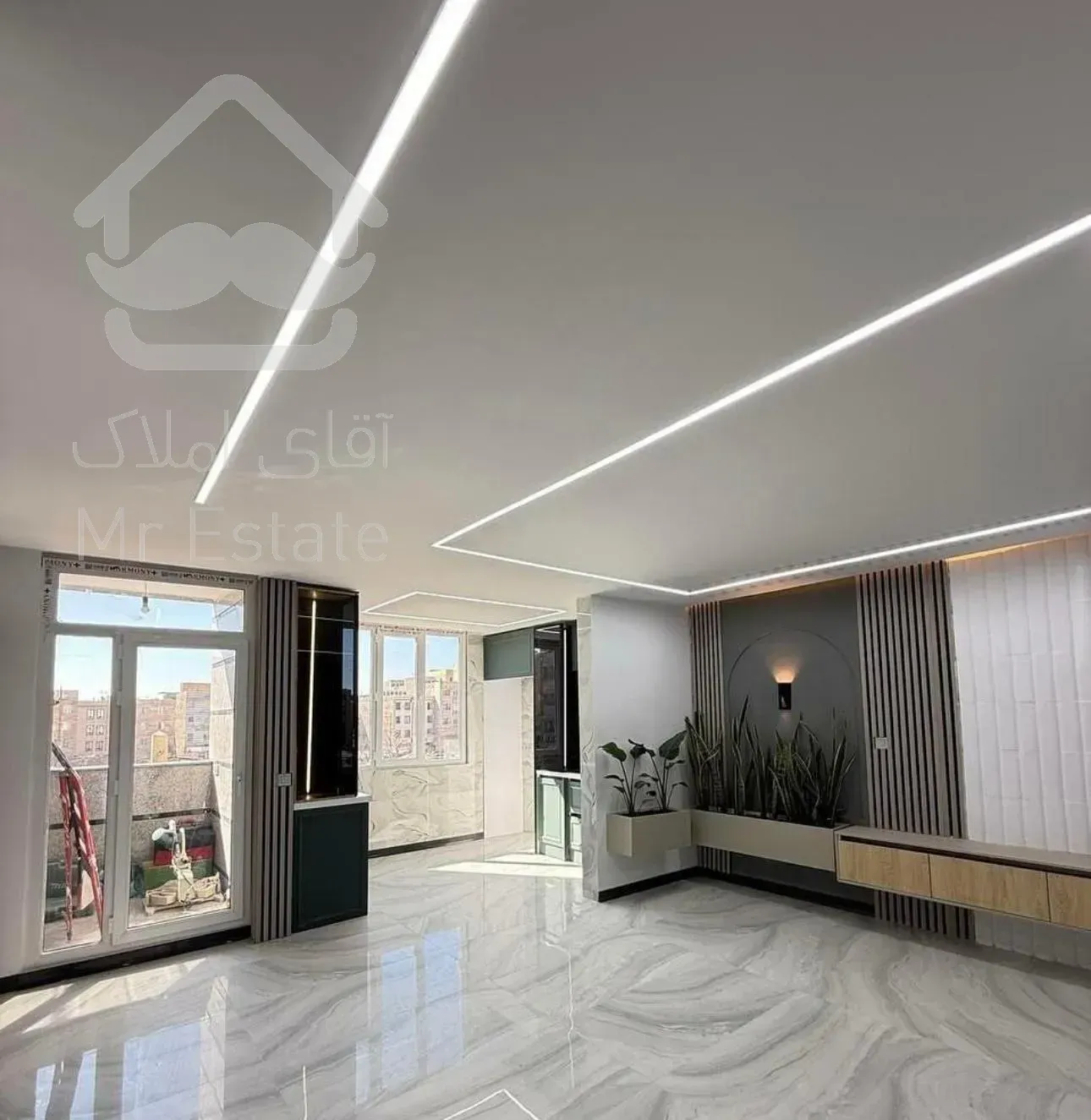 ۱۱۸ متر اشراق شمالی ۲ خواب جنوبی شمالی غرق در نور