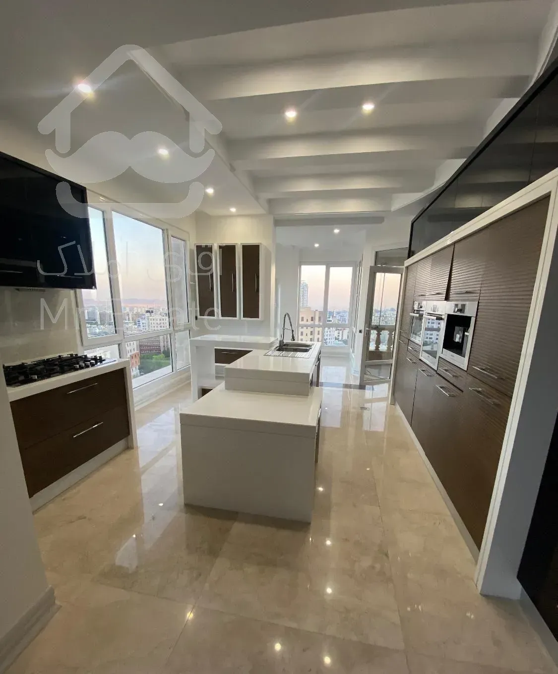 لوکس ترین واحد مدرن اقدسیه/۲۹۲متر/طبقات آخر/فول