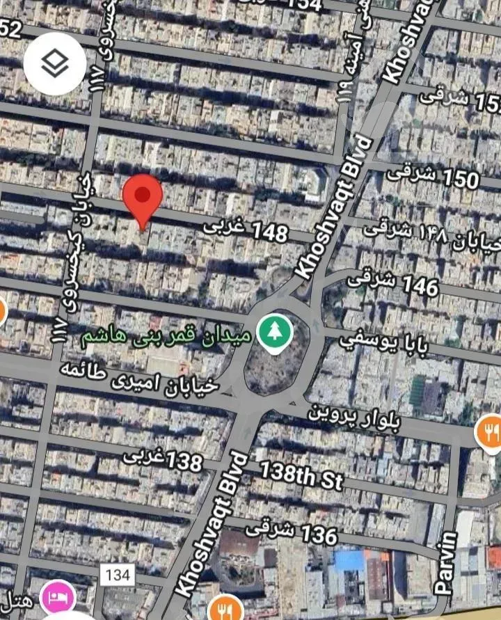 تهرانپارس فلکه اول ۱۴۸ غربی کلنگی