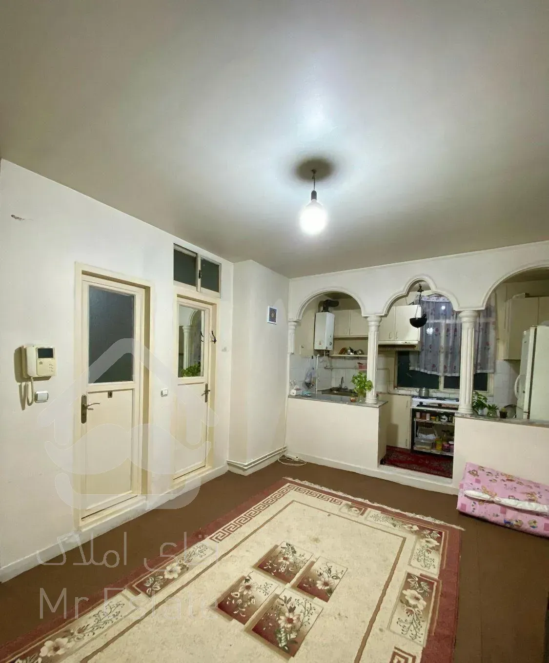 48متر1خواب/بازسازی شده/سالن پرده خور/امام زاده حسن