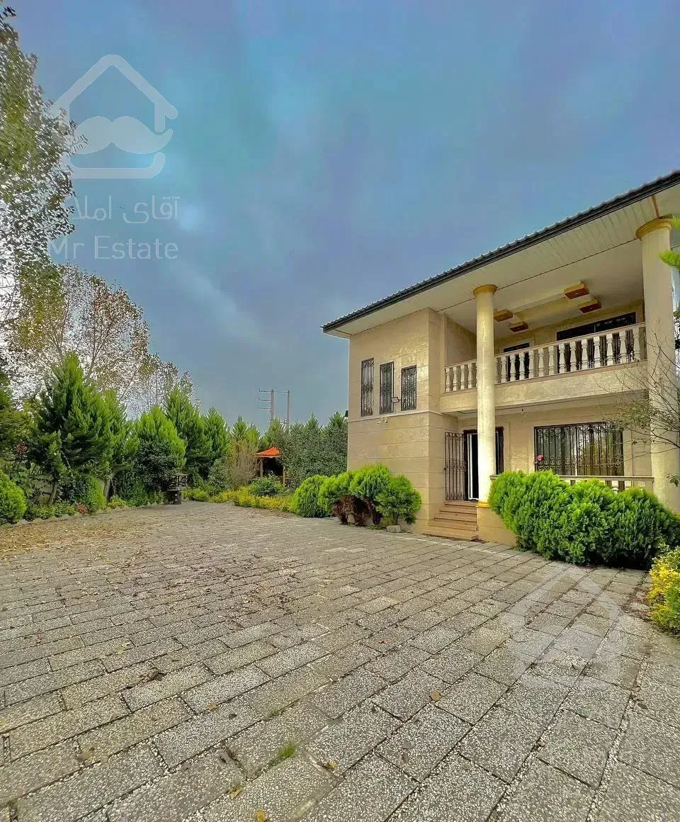 ویلادوبلکس۱۳۰۰مترسنددار۷کیلومترساحل جنگلی ایزدشهر