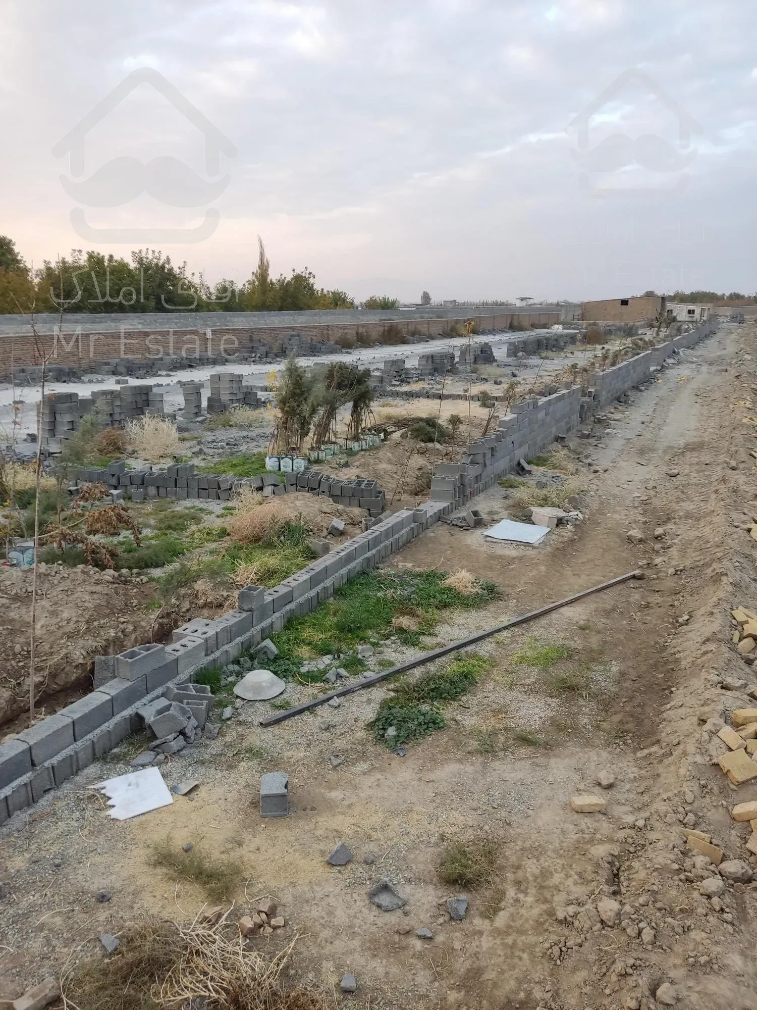 قطعات 500 متری شهرک