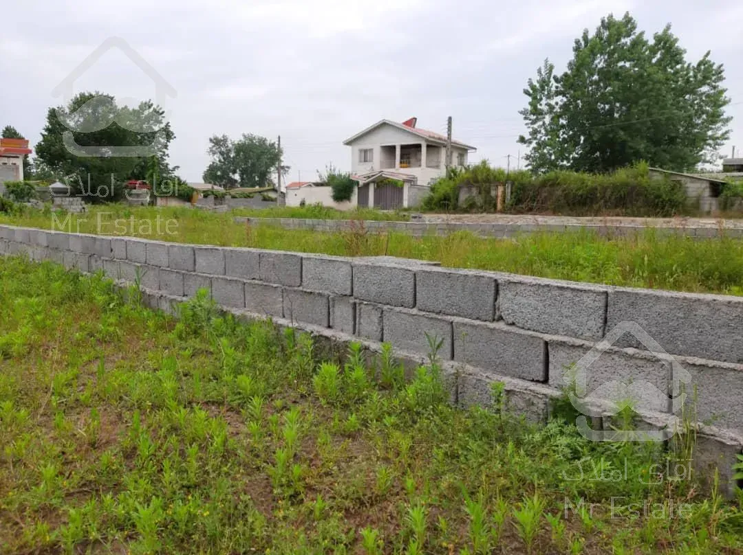 404 متر زمین مسکونی دارای جواز