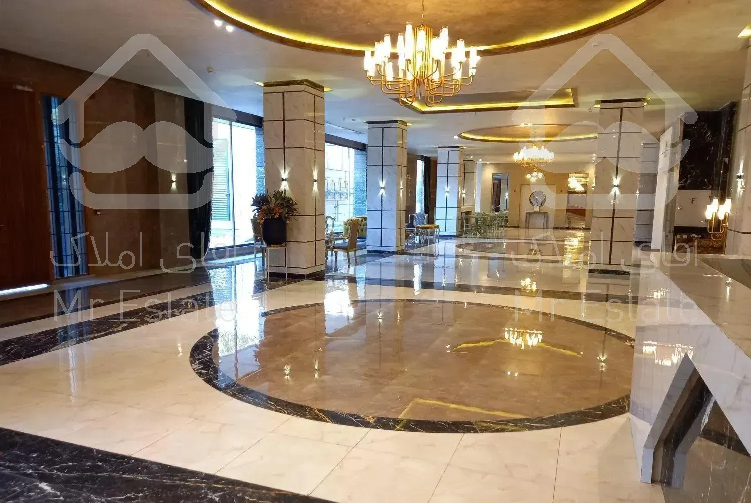 ۱۱۱متر/دوخواب/روبه افتاب/سالن قدی پرده خور/بیمه