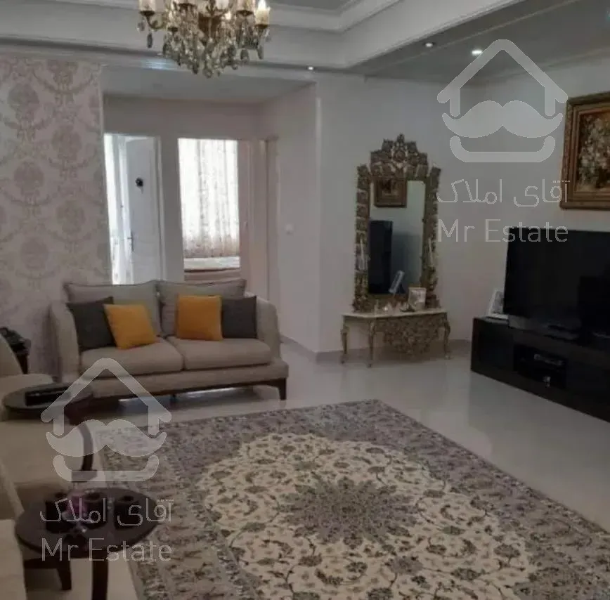 اندرزگو ۱۲۰ متر ۲ خواب نورگیرمستقیم  سالن پرده خور