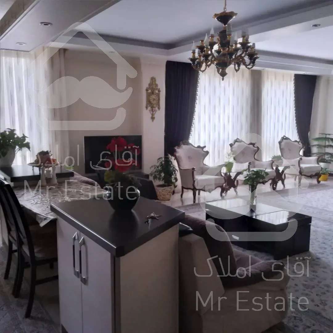 135متر 3خواب /سالن پرده خور  فول امکانات/سازمان شمال