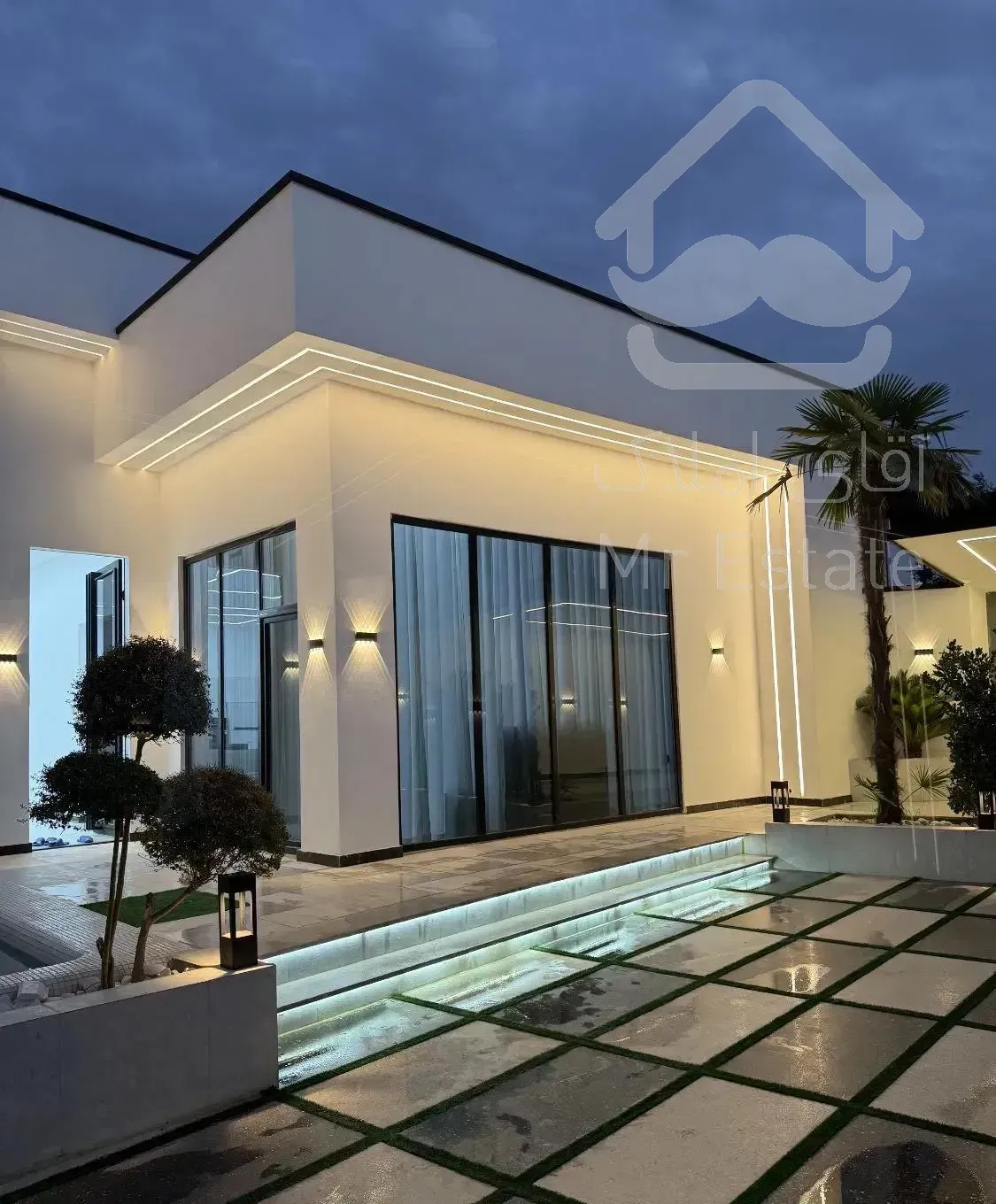 ویلا سنددار / داخل بافت / کنتورهای قانونی / فرنیش