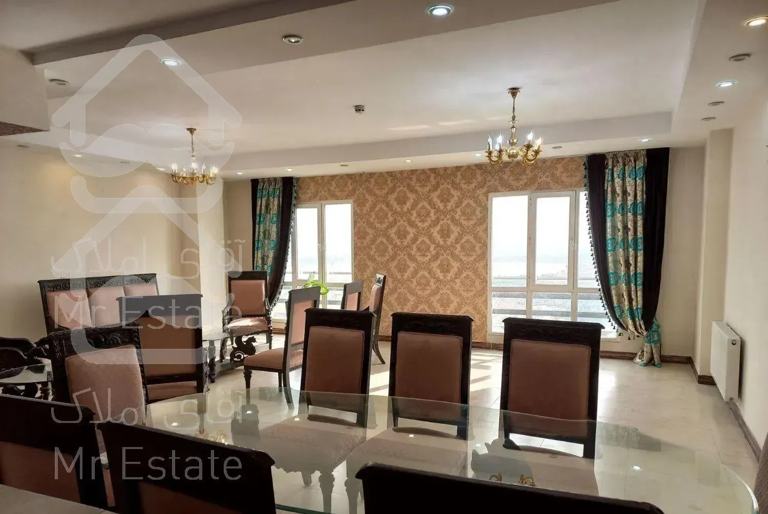 آپارتمان ۱۴۴متری /۲  خواب/خوش نقشه/ دریاچه چیتگر