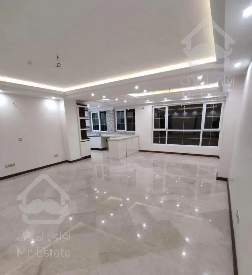 آپارتمان 123متر تک واحدی/2پارکینگ