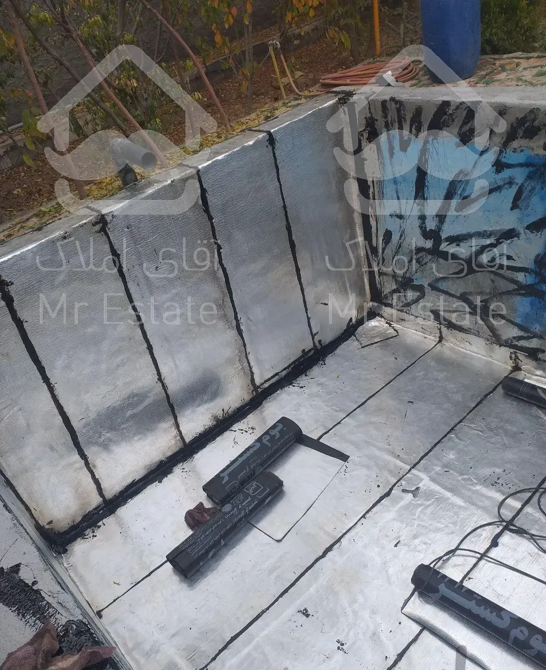 نصب و اجرای ایزوگام دلیجان قیرگونی و آسفالت