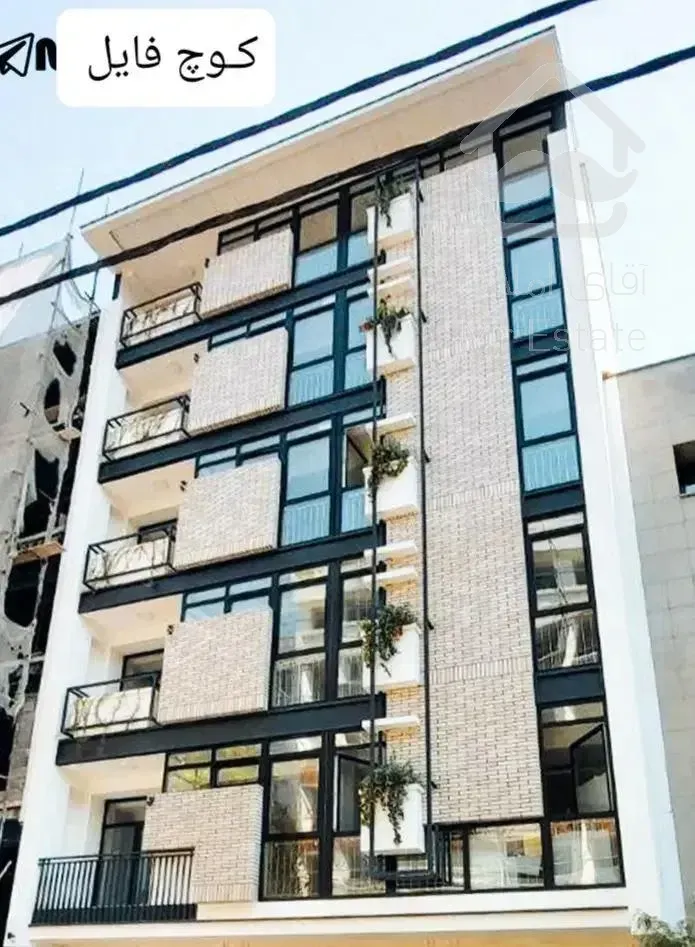 186 متر طبقه پنجم / ویو پارک / نوساز / تهاتر