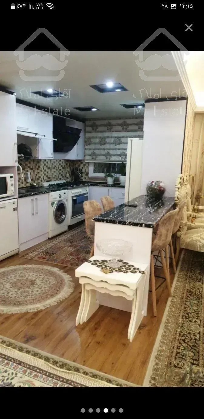 فاطمی،۱۰۵متر،۳خواب،طبقه۳،فول