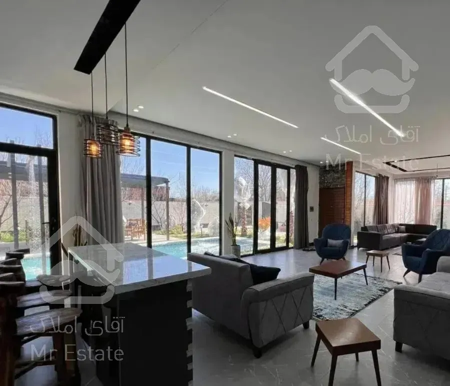 ویلا مدرن ،استخردار، شهرکی ،سند تک برگ