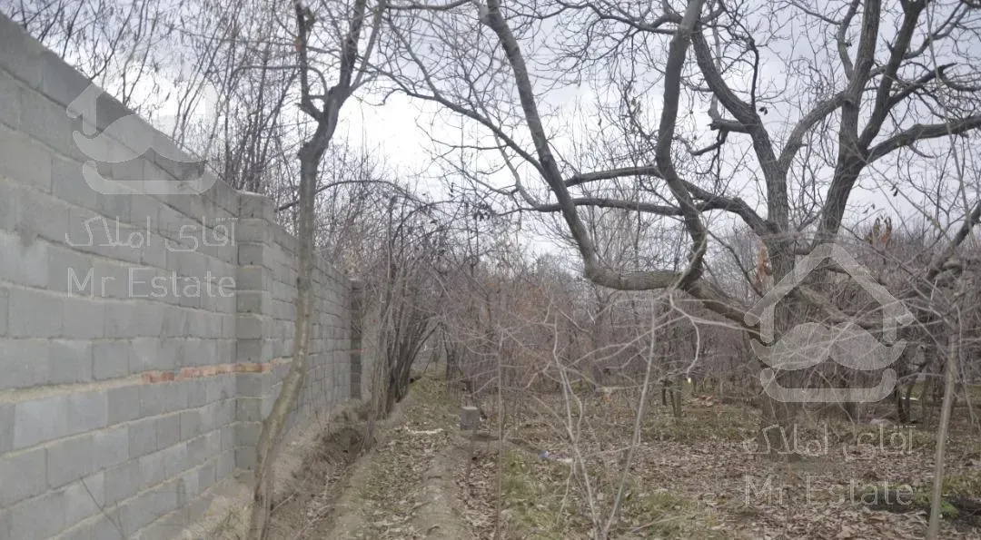 باغ با ساختمان دو طبقه