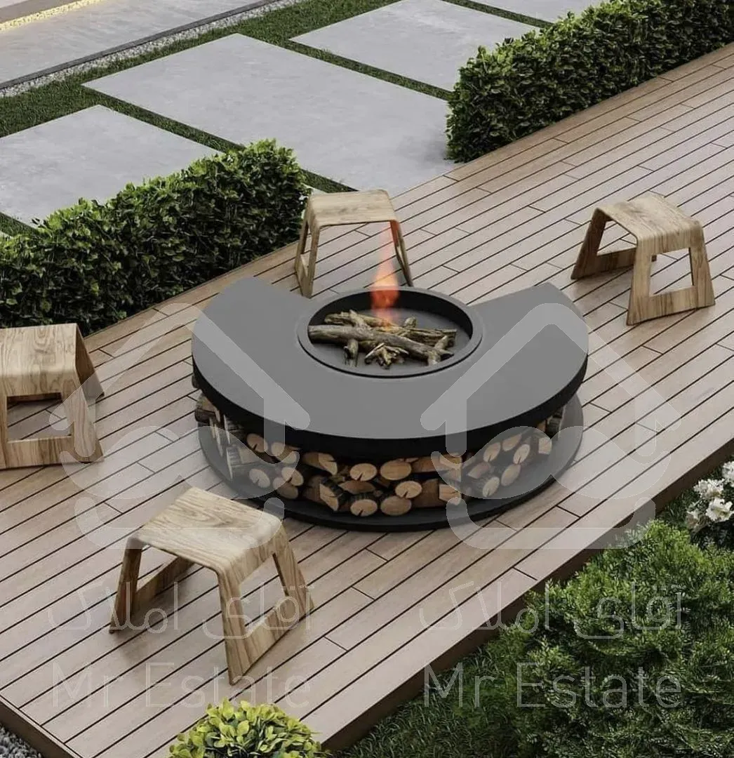 ۲۹۰متر،کوشک پارک در مروارید،۱۰۰۰متر لابی،۴مستر