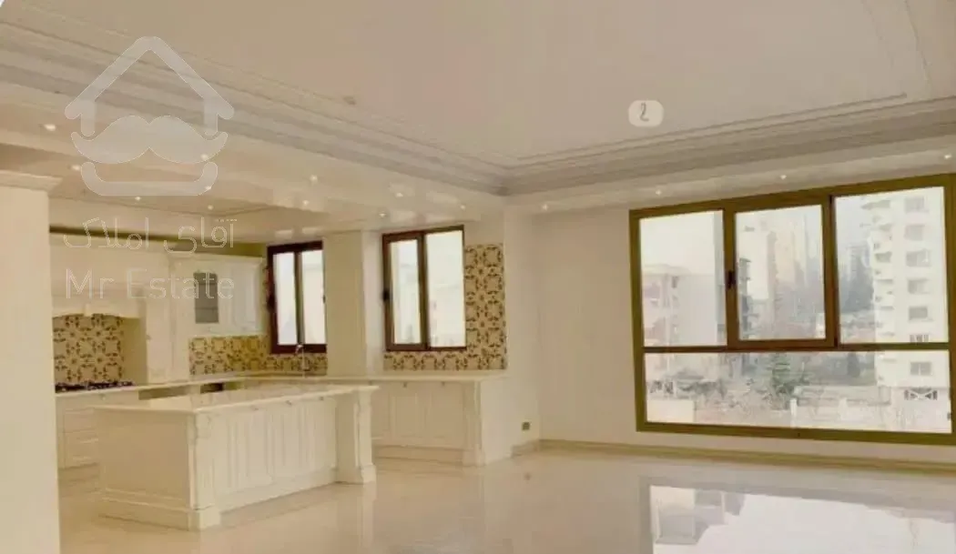 ۹۵ متر/۲ خواب/فول امکانات/سالن پردهخور/تاپلوکیشن
