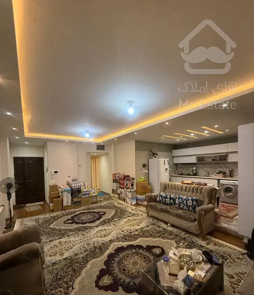 رهن آپارتمان ۱۱۰ متری ۲ خوابه طبقه ۱