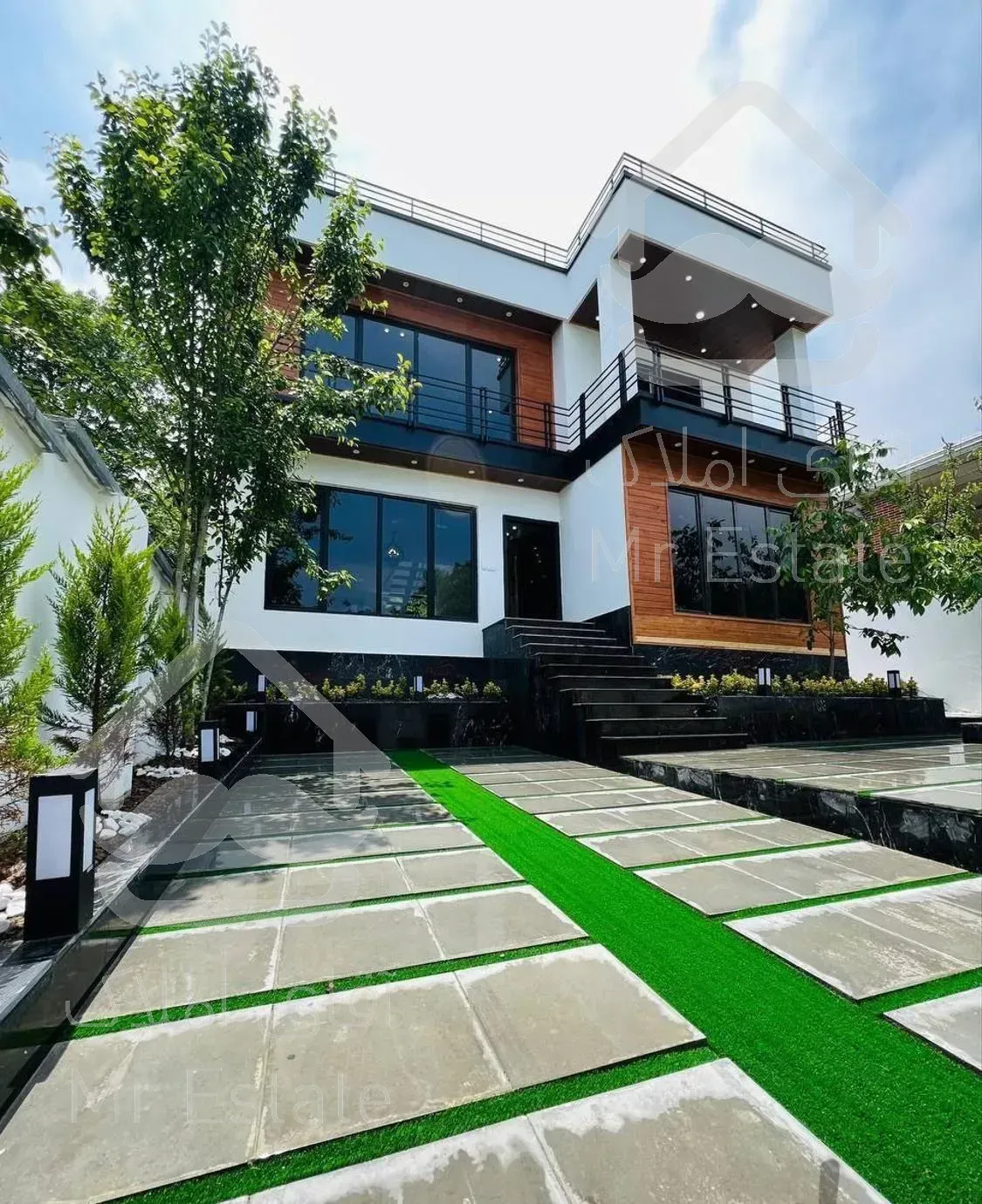 ویلاشیک مدرن سندقطعی شهرک برند منطقه جنگلی