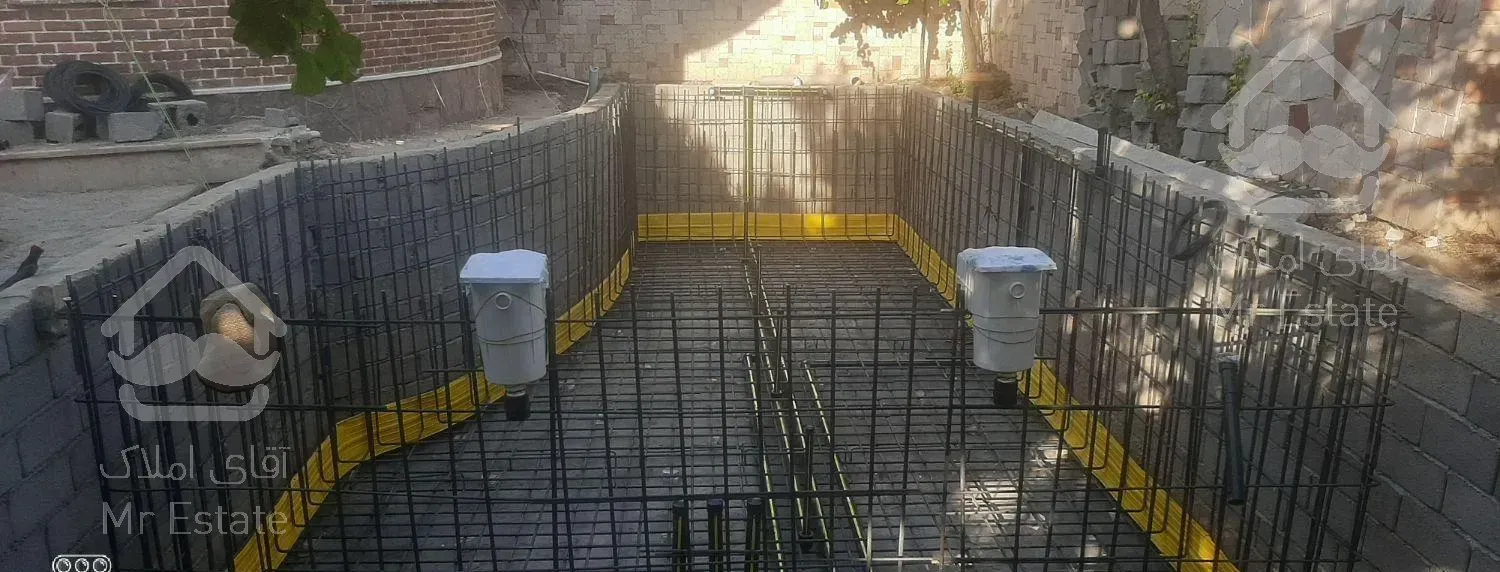 اجرای آرماتوربندی استخر،سقف،فندانسیون شهریار