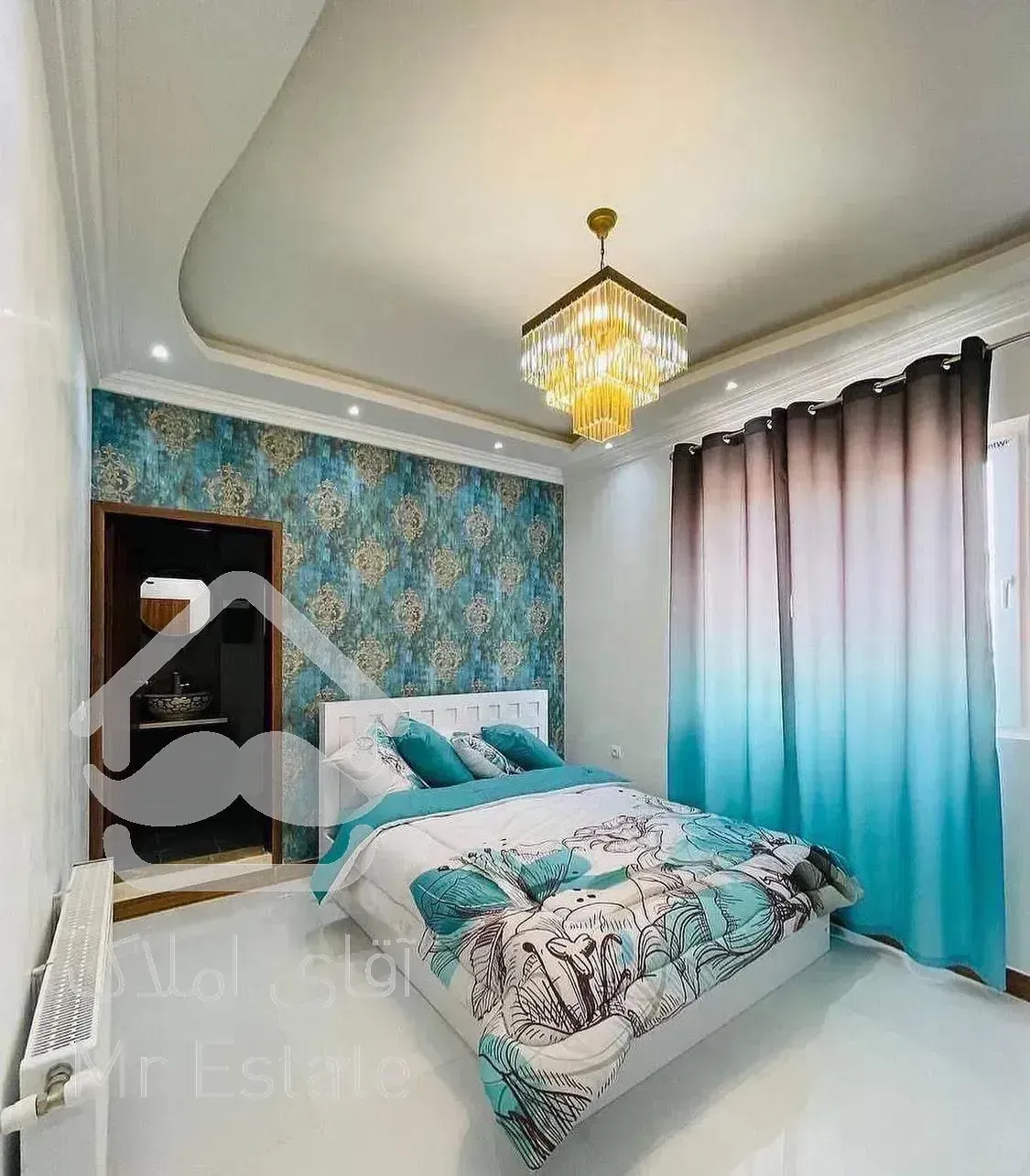 عمارت مبله استخر سونا (٦٠٠مترى ) قابل معاوضه خودرو