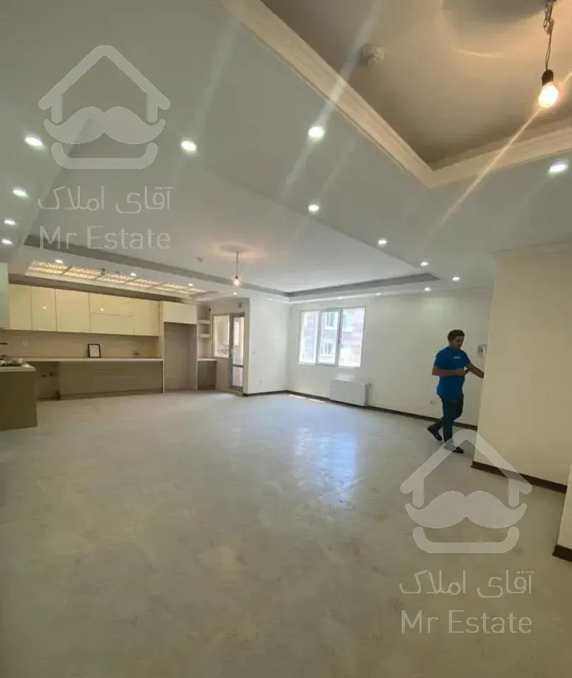 آپارتمان۱۳۳ متر سه خوابه  کلید نخورده