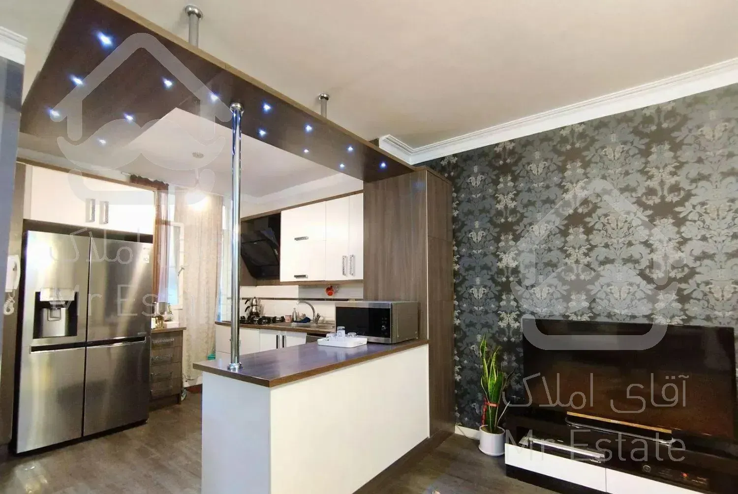 ۶۸متر خوش نقشه بین فلکه سوم و چهارم