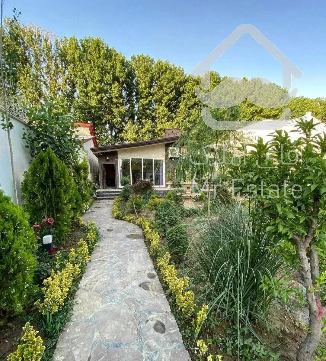 ویلا باغ ۳۵۰ متری فول فرنیش چسب جنگل نور