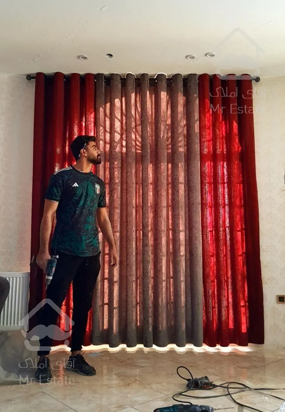 نصاب پرده دوخت ونصب پرده وتعمیرات