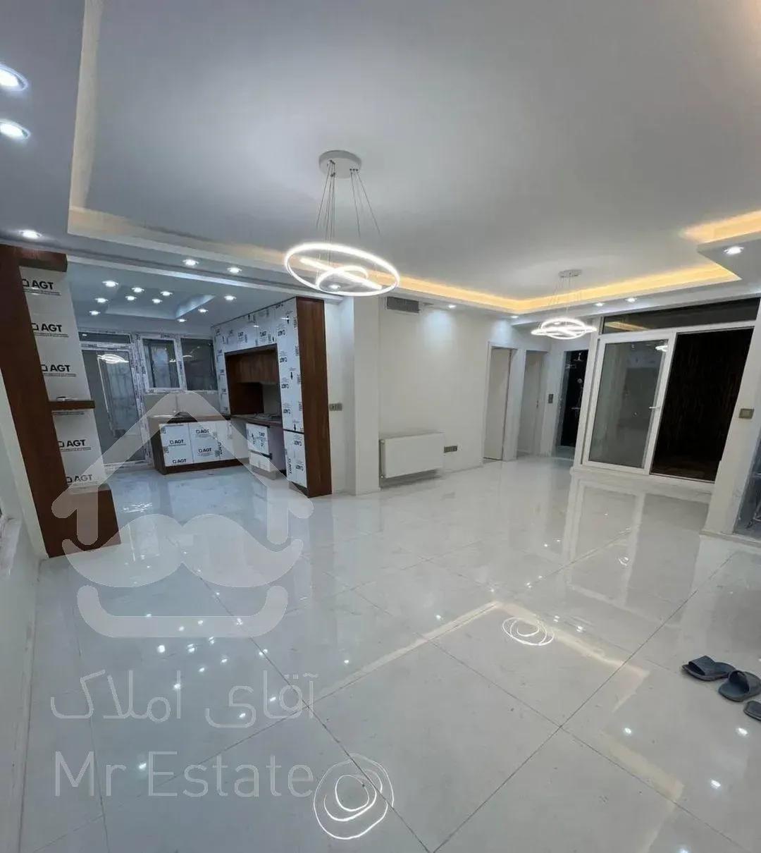 آپارتمان ۱۰۰ متری ۲ خوابه نوساز کلیدنخورده