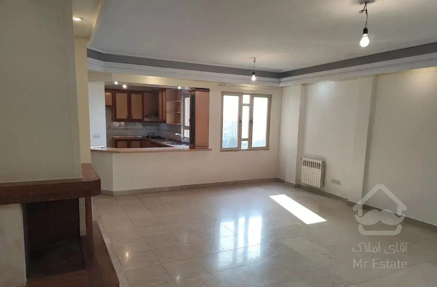 اجاره آپارتمان ۱۰۵ متری ۲ خواب شیک در اقدسیه